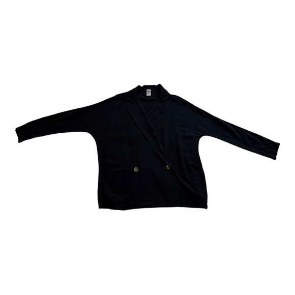 Lole Jackets & Blazers - Lolë The Pearse Black Linen Blend Blazer Jacket - Size Medium